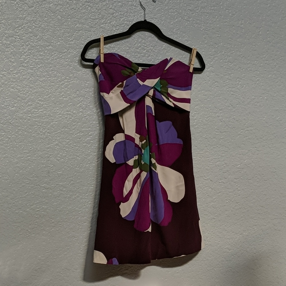 Nicole Miller Strapless Dress